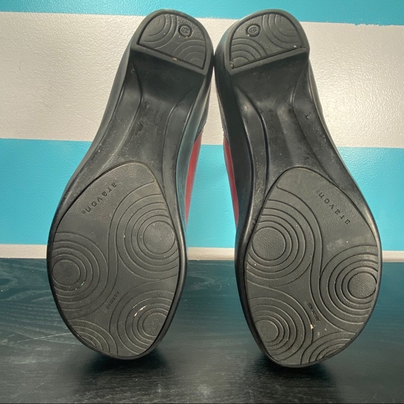 Aravon sandals slip on red/black womens size 8.5 - Picture 6 of 7